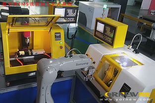 教学型fms小型数控机床工作站